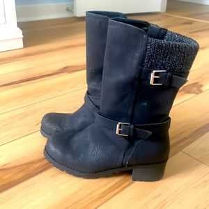 Girls dolce vita blk boots